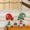 Мультяшные деревянные подвески-гномы, декоративные елочные украшения для декора рождественской елки