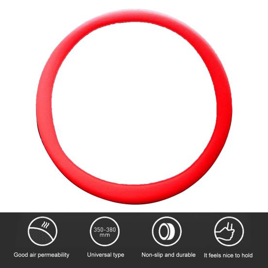 Универсальный силиконовый чехол на руль, эластичный водонепроницаемый с мягкой текстурой, защитное украшение для автомобиля