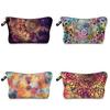 Bag Makeup Mandala Printed Multi Functional Portable Travel Storage Pouch Wash