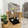 Bird Cage For Budgies Finches Canaries W Accessories Toys Tray