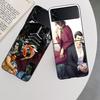 Чехол для телефона игры Yakuza 0 для Samsung Z Flip 7 6 5G Galaxy Z Flip 5 4 3 Черный Жесткий Чехол Роскошный ПК Корпус Coque