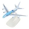 1:500 Scale A380 Plane Model High Stimulation Alloy Airplane Decoration Model with Display Base