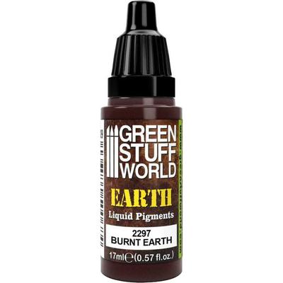 Green Stuff World Жидкий пигмент Обожженная земля 17 мл Акриловая краска для хобби GSWC-2297