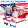 45820 шт. Очки со звездой 4 июля красные, белые, синие, американский флаг
