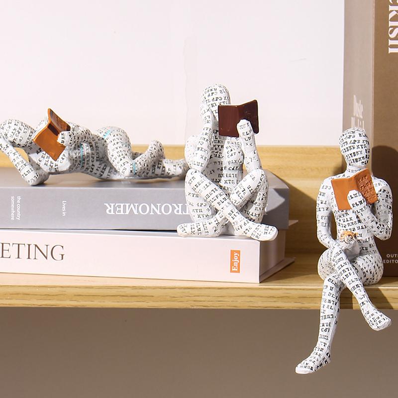 Главная столешница книжная полка украшение чтение женщина смола поделки маленькие украшения
