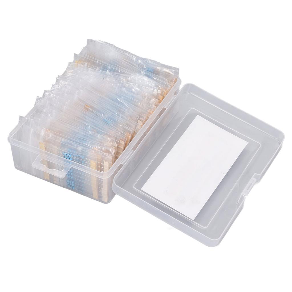 860 шт. металлопленочных резисторов 86 значений 0,5 Вт 0,1 Ом до 10 МОм набор электрических резисторов