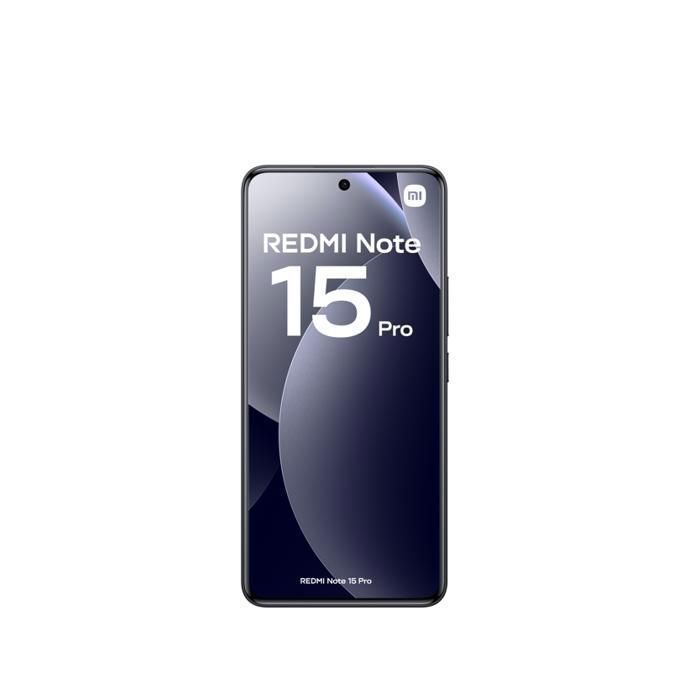 REDMI Note 15 Pro 4G Smartphone de 8G RAM 256G ROM Noir - Version européenne - Chargeur non inclus - Very good condition