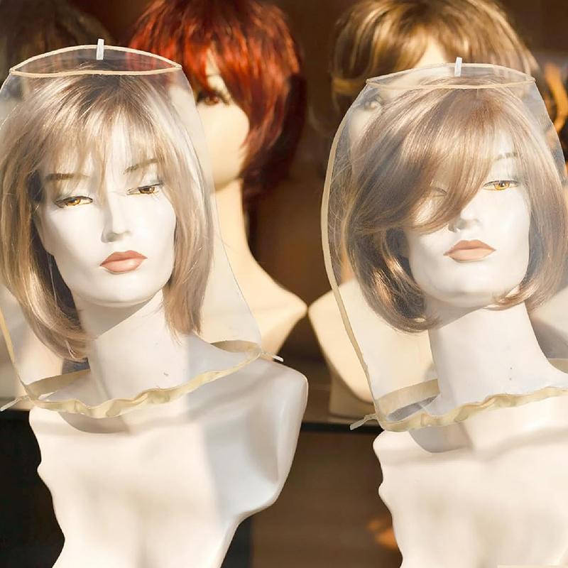 3 шт. Унисекс Взрослый Пыльник для парика Регулируемый со шнурком Портативный дорожный органайзер для защиты парика от грязи и пыли для упаковки