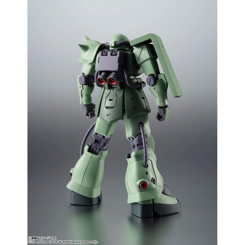 ROBOT Spirits Mobile Suit Gundam 0083 [SIDE MS] MS-06F-2 Zaku IIF тип 2 версия. АНИМЕ. приблизительно. 125 мм окрашенная подвижная фигурка из АБС и ПВХ