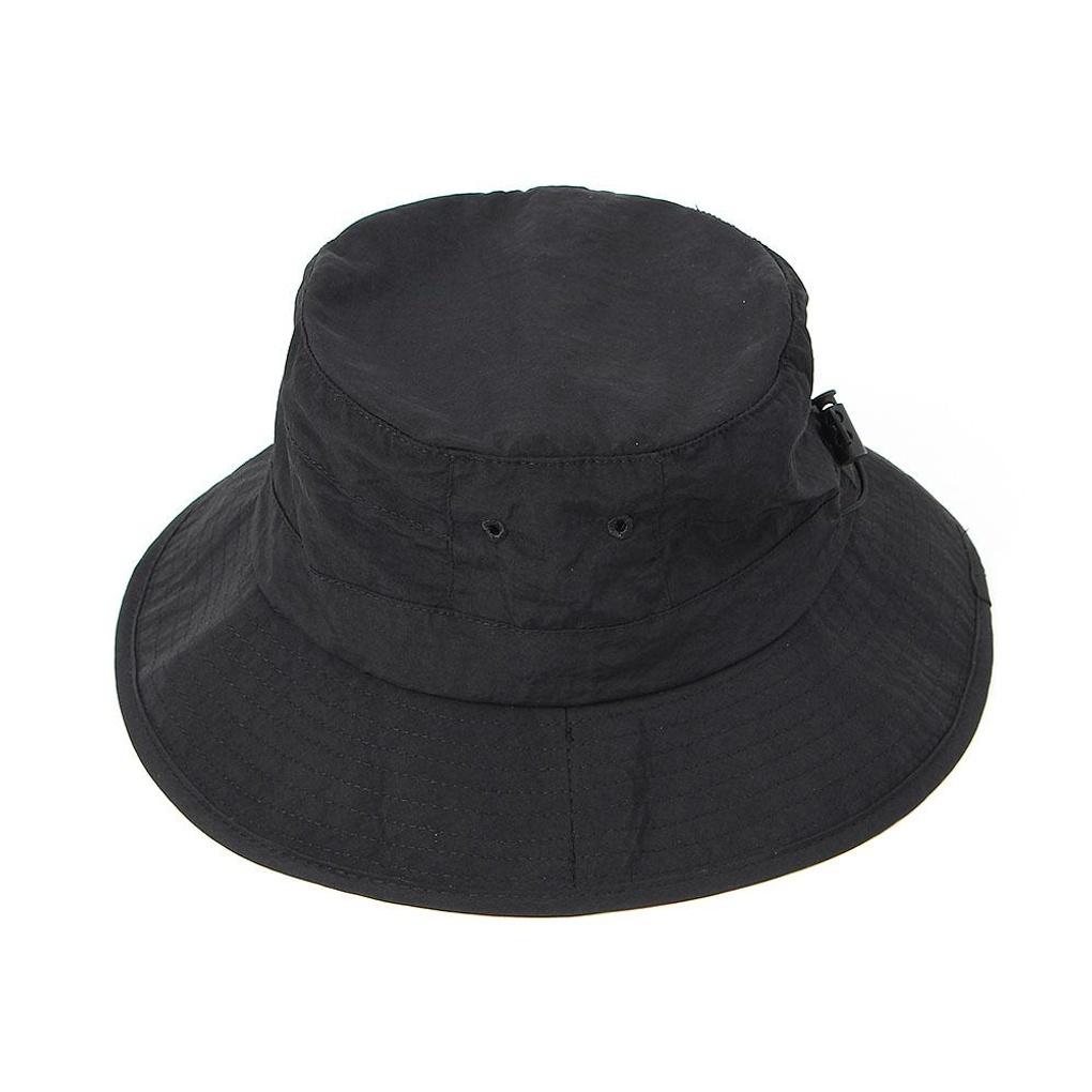 Foldable Hiking Hat (Black) UV Protection Bucket Hat