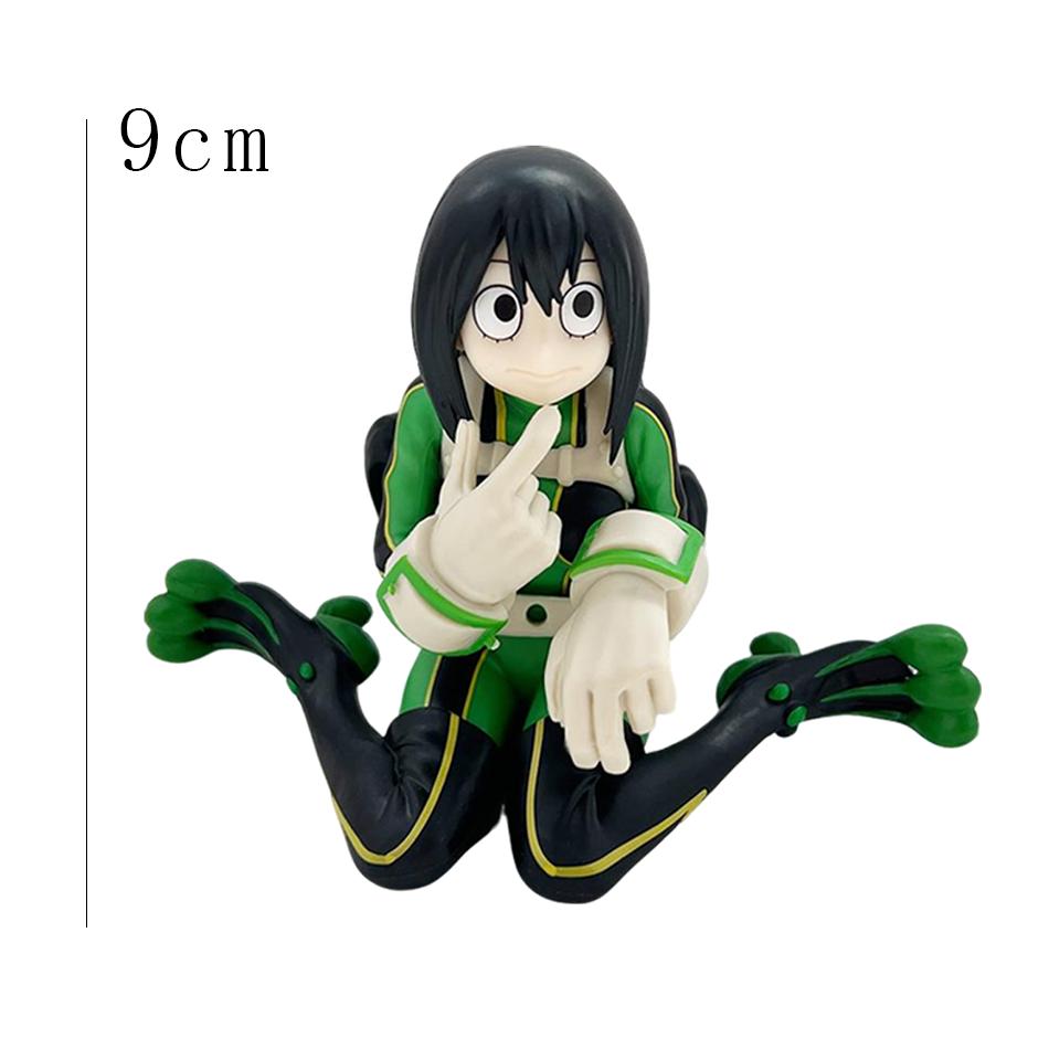 6 шт. Моя геройская академия Q-версия Милые фигурки Изуку Мидории, Цую Асуи, Шото Тодороки, Модели, Украшения, Подарок для детей