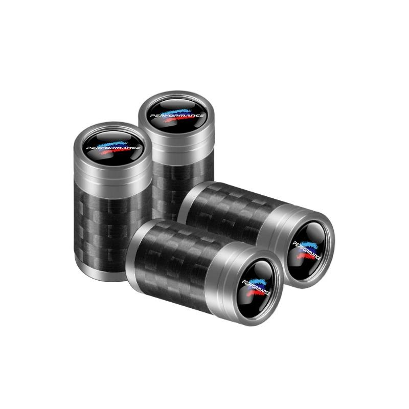 4 шт. Колпачки вентилей колес Автомобильные колпачки штоков шин Декоративные аксессуары для экстерьера Для BMW M M3 M5 F10 F30 F20 E28 E36 Performance X1 X2