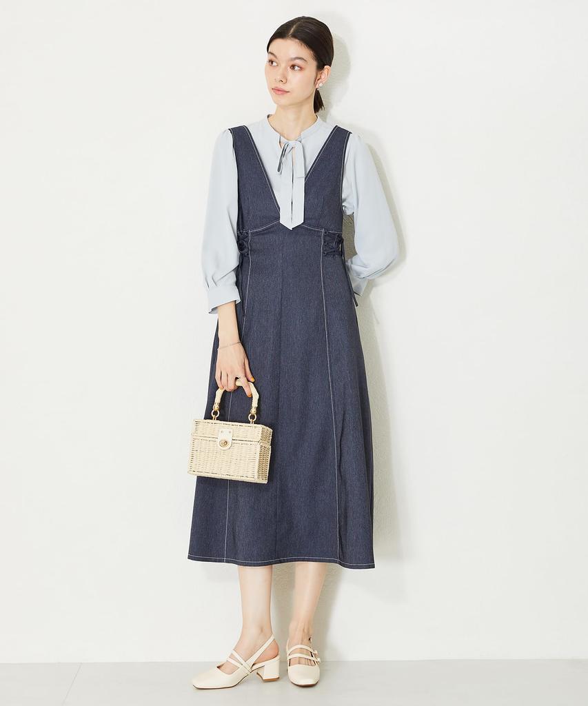 Oriental Traffic Туфли-лодочки с квадратным носком, ремешком на пятке и каблуком, для особого случая, из синтетической кожи, 41116 БЕЛЫЙ см Женские 23.5