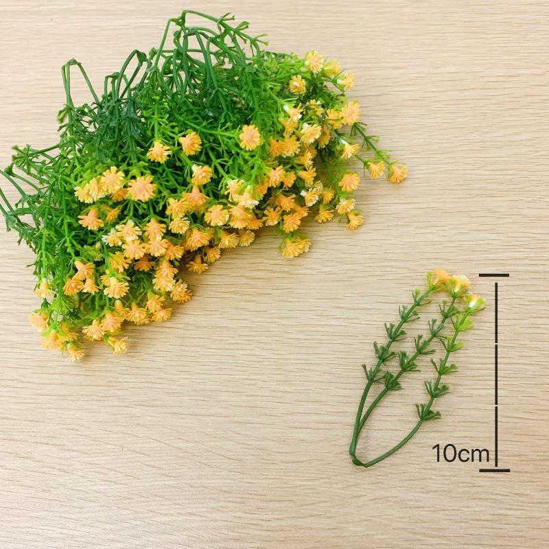Handmade Gypsophila Fake Flowers and Grass Bouquets for Decoration