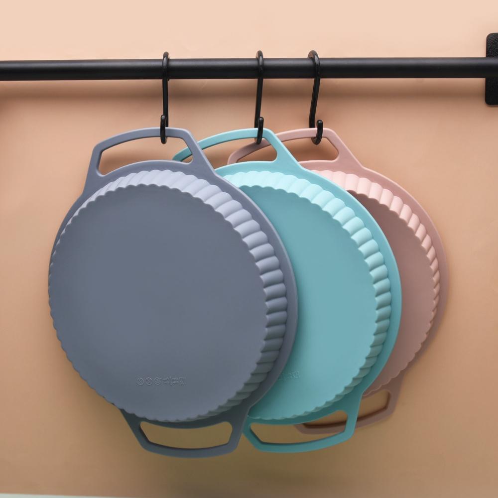 Круглая форма для торта, легкая разборка, легкая чистка, кольцо из нержавеющей стали, силиконовая форма для выпечки торта