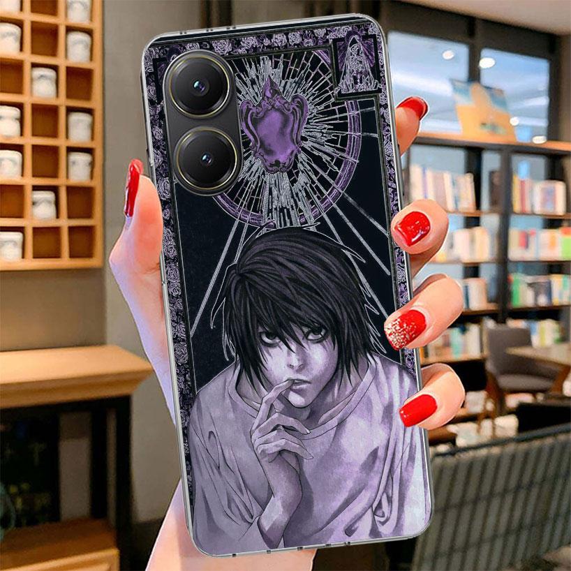 Чехол для телефона N-Note D-Death L Lawliet для Xiaomi Poco F7 Ultra X7 X6 X5 Pro M7 Redmi 15C 15 13C 13 12C 12 10C 10 9A 9C 9T 9