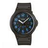 STANDARD Analog Quartz Watch MW-240-2BV No Cosmetic Box Men's Black X Blue Overseas Model
