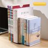 Прозрачная подставка для книг для домашних животных, книжная полка, настольная декоративная полка для хранения, студенческая настольная полка для небольших книг / компакт-дисков в мягкой обложке