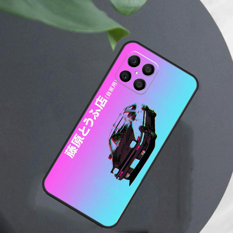 JDM Vaporwave Glitch Аниме Для Honor Magic 8 7 6 Pro Чехол Для Honor Win RT X9d X9c X9b X9a X8c X8b 50 70 90 200 400 Lite