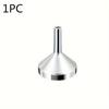 1pc/2pcs/4pcs Funnels, Mini Funnel, Oil Funnel, Liquid Funnel, Multi-functional Oil Funnel, Metal Funnel, Heat-resistant Oil Funnel For Milk, Wine,