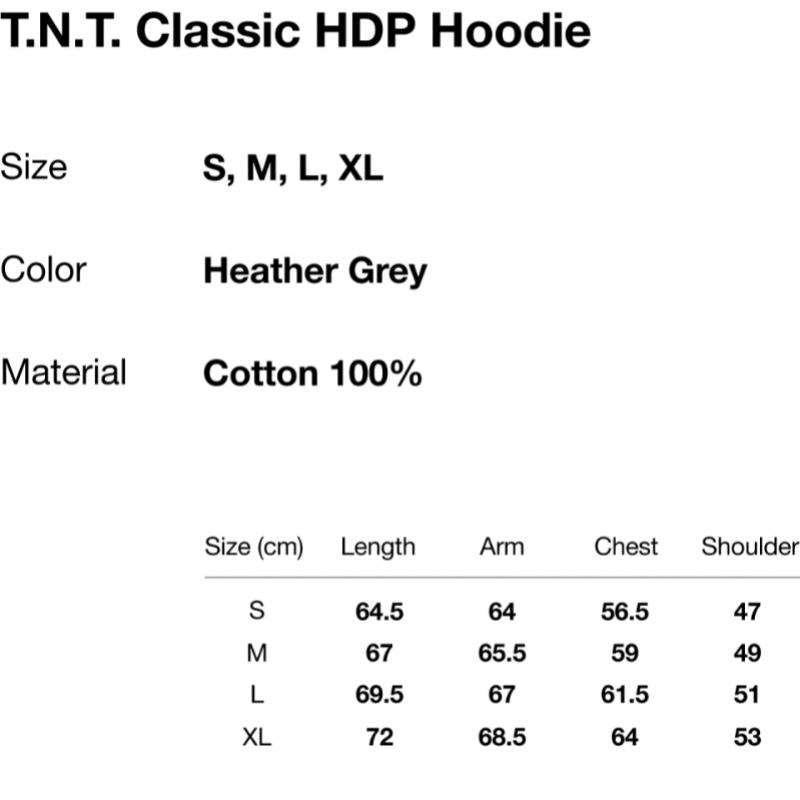 ЭтО Никогда Не То Т.н.т. Классическая толстовка с капюшоном Hdp Heather Grey