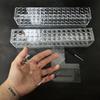 Acrylic Mark Pen Holder Transparent Makeup Brush Holder Stationery Display Shelf  Office/School