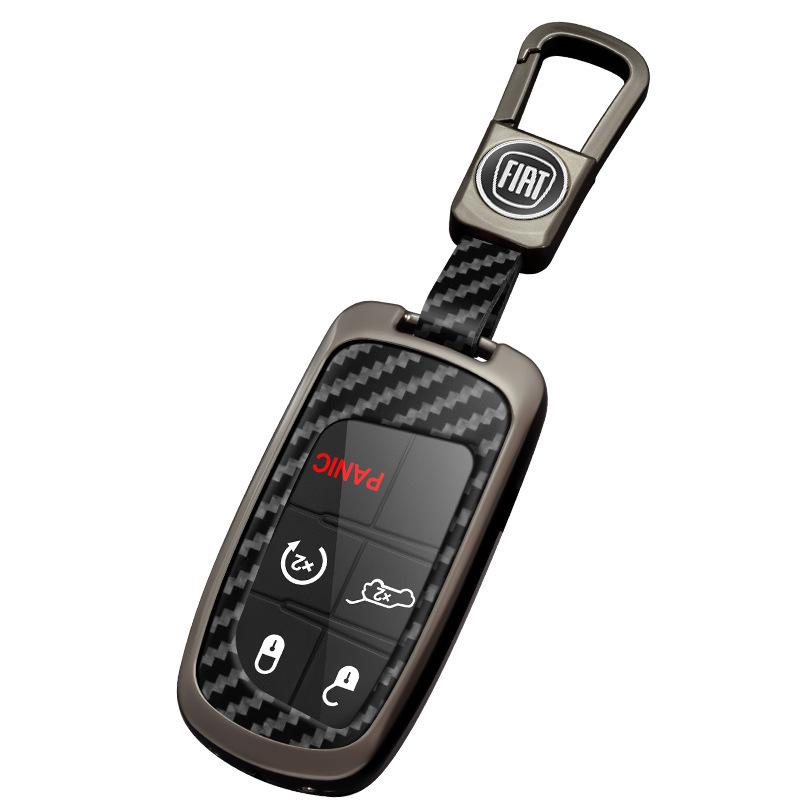 Чехол для ключа Fiat Viaggio & Feiyue - Металлическая защитная накладка