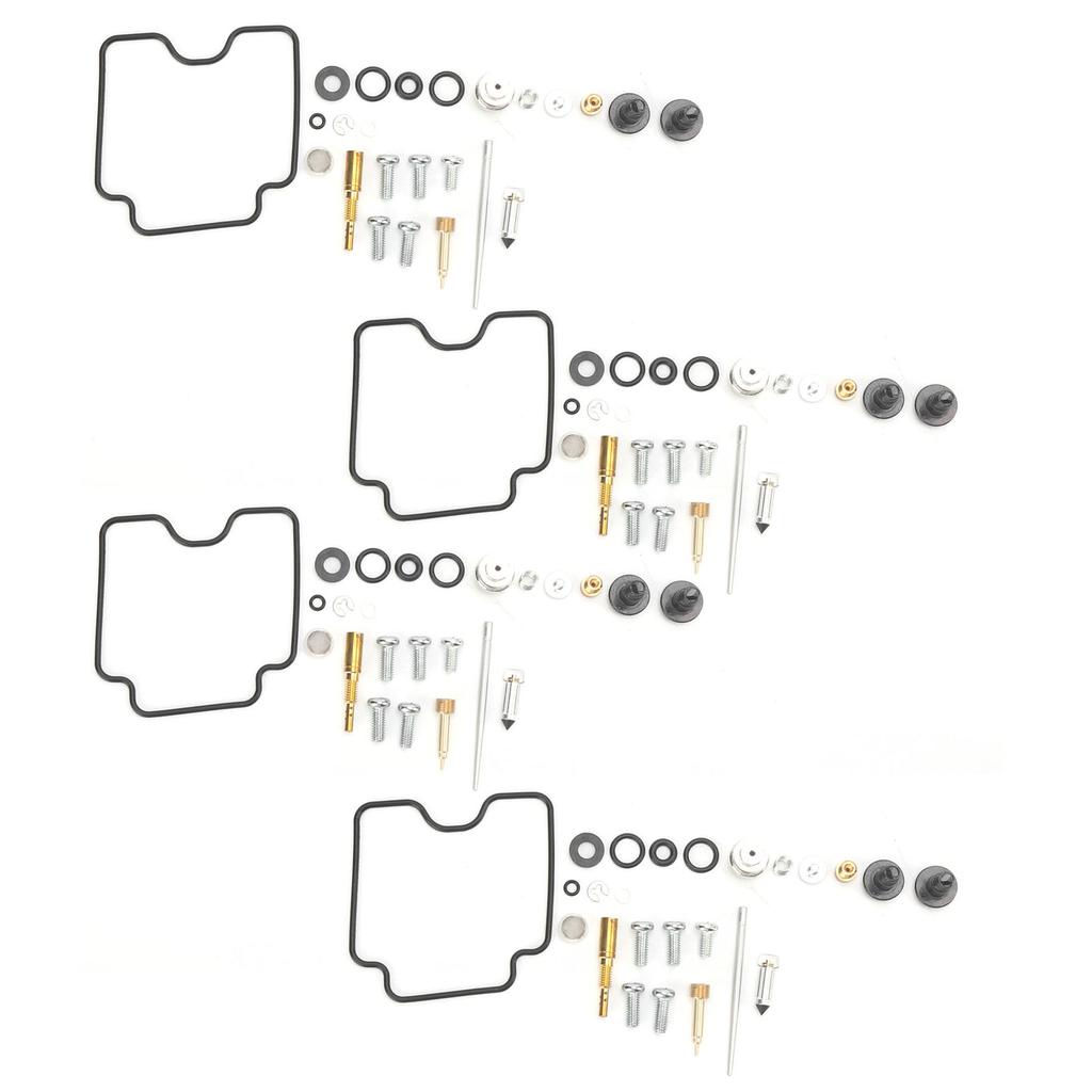4 Sets Carburetor Rebuild Fix Kit Carb Overhaul Fit for Suzuki GSX600F Katana 19982006