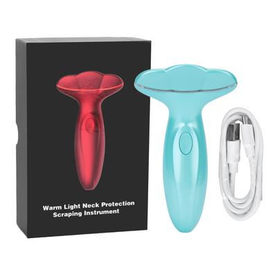 Вибрационный массажер для шеи Высокочастотный красный свет Снятие усталости Подтяжка кожи Омоложение