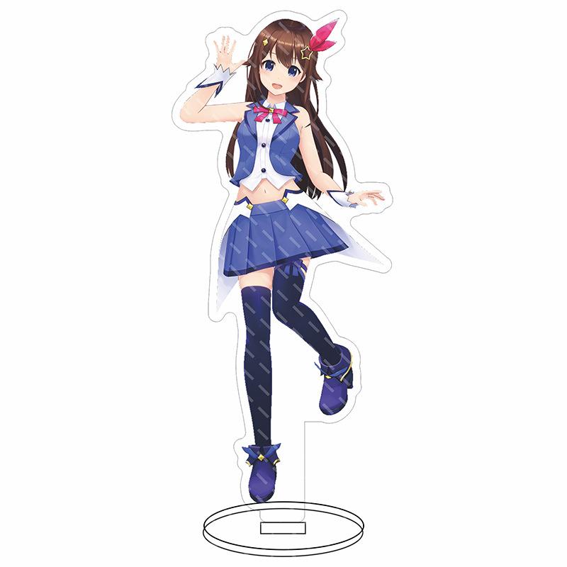 Hololive аниме персонаж новая модель двусторонняя акриловая подставка высокого разрешения модель милый декор стола подарок на день рождения, Рождество, хит продаж