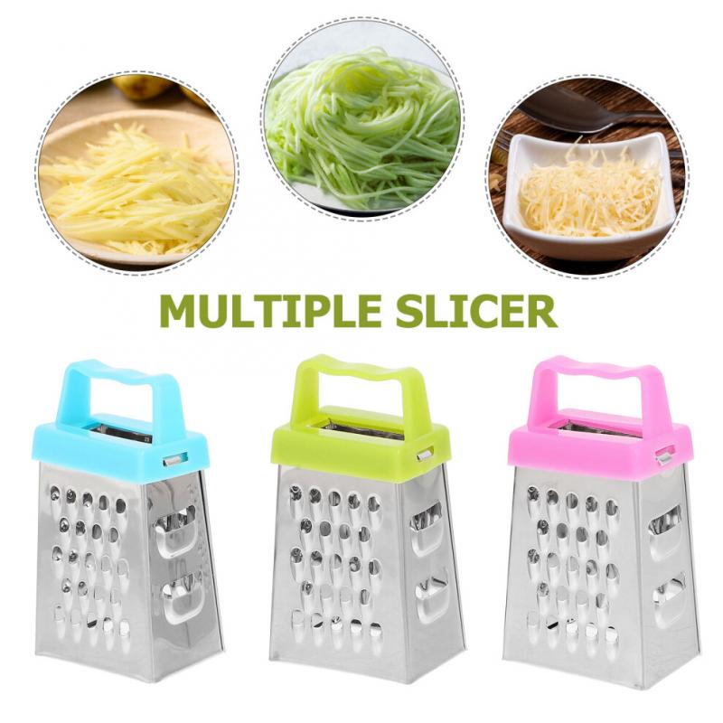 Tools For Grating Ginger Mini Box Plastic Slice 6pcs