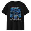 Level 8 Unlocked Video Game 8th Birthday Gamer Tshirt Unisex Streetwear Tshirts Summer Oneck Fashion Tees Plus Size Clothes
