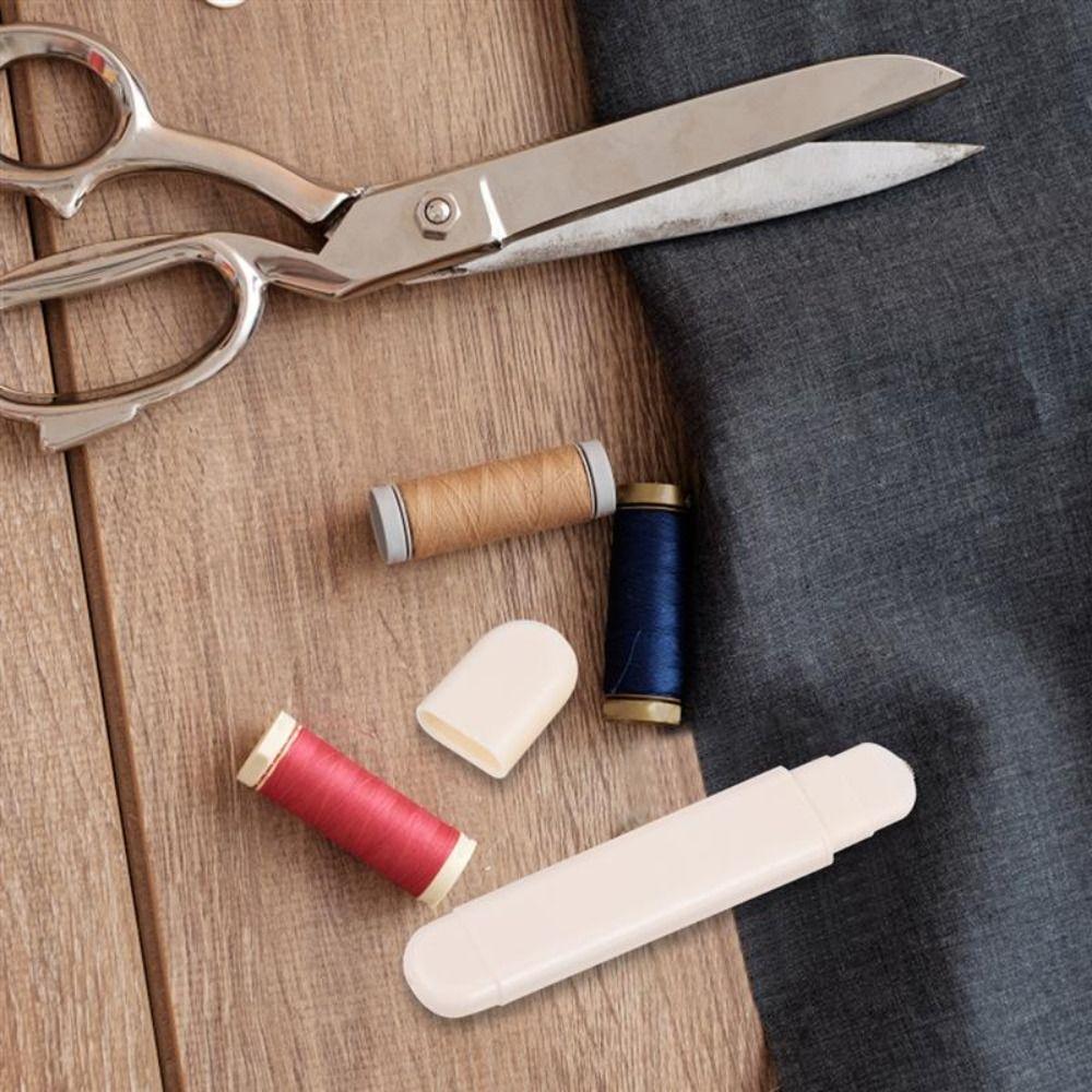 2 шт. пластиковый чехол для шитья в стиле пэчворк, меловая ручка в форме швейных принадлежностей, портной маркер для дома