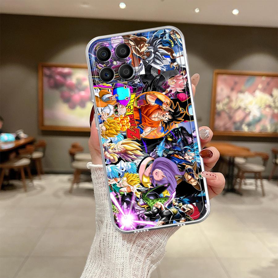 Мультяшный чехол Dragon Ball Anime для Honor 90 Lite X7b X8a X9b X8b X9a X8 Мягкая крышка для телефона