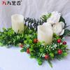 American Mini Simulation Wreath Eucalyptus Wreath Bodhi Fruit Wreath Table Party Decoration Wreath