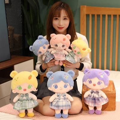 1 шт. 25/35 см Kawaii одежда куклы милые маленькие девочки плюшевые игрушки мягкая мультяшная подушка хороший день рождения Рождество Brinquedos