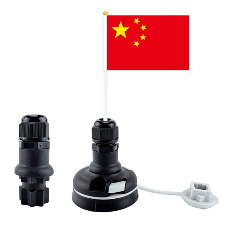 Universal Kayak Safety Flags Mount Marine Kayak Flags Rod Holder Practical Canoes Side Track Mount Flagpole Holer