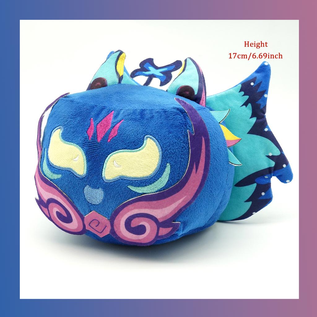 TreasuringU New Fruits Blox Plush Toys Become Luck Block Anime Game Stuffed Toy Devil Fruit Soft Dolls Kids Birthday Gifts