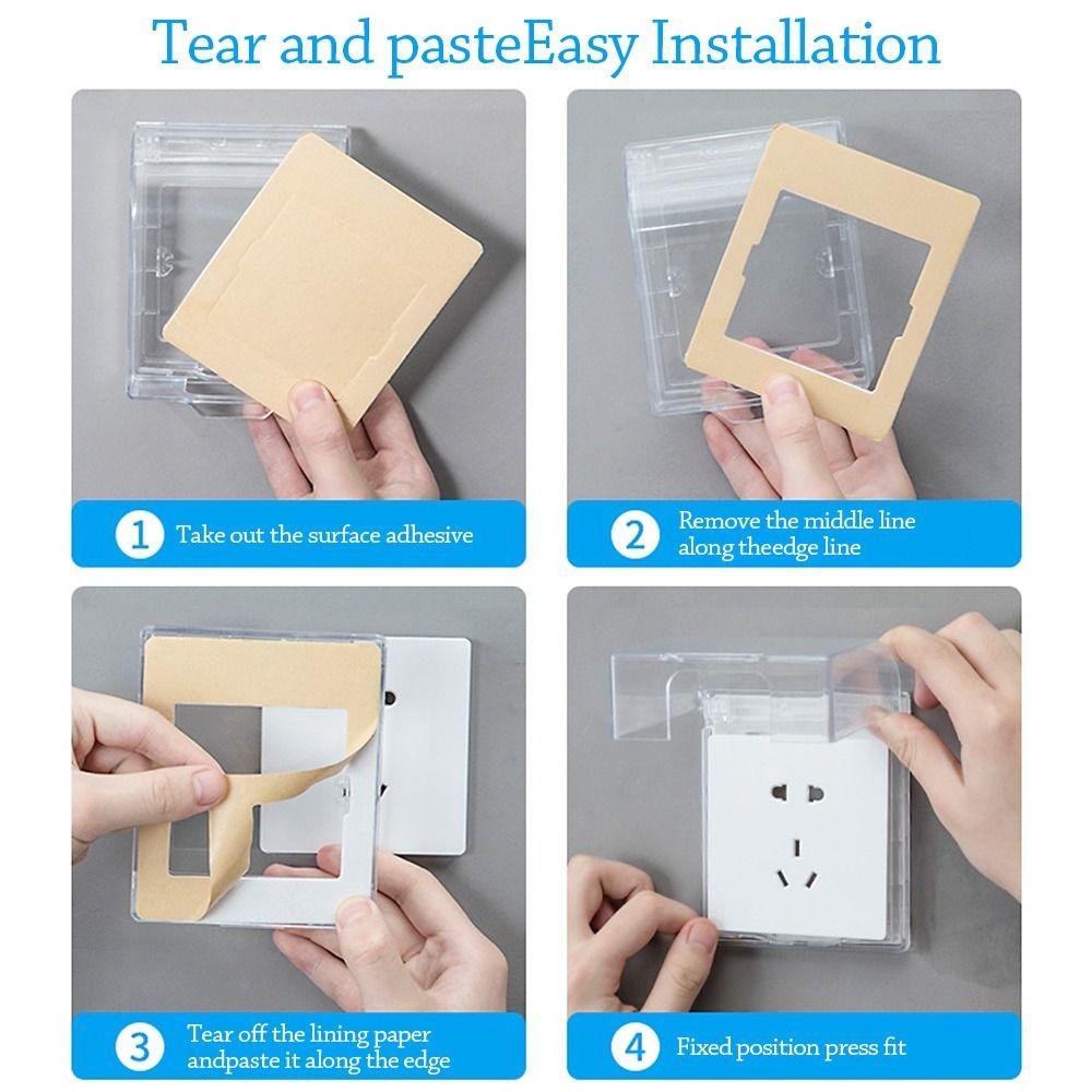 Настенная розетка, водонепроницаемая коробка, электрическая вилка, переключатель, защитная крышка, защитная розетка