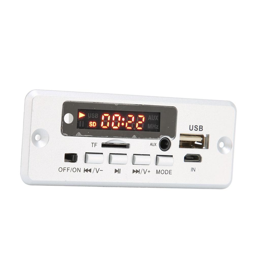 Плата декодирования 12В 02EA Плата декодирования MP3 с USB-портом Поддержка карты памяти и U-диска