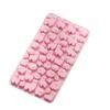 DEVENTORZ Chocolate Silicone Candy DIY Baking Heat Resistant 1 Mold, Mold, Mold, Mold, (Lamb Shape, Pink, Piece)