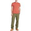 Timberland Круглый вырез горловины вышитый Slim Fit короткий рукав футболка мужские топы оранжевый A2EKJ-EG6