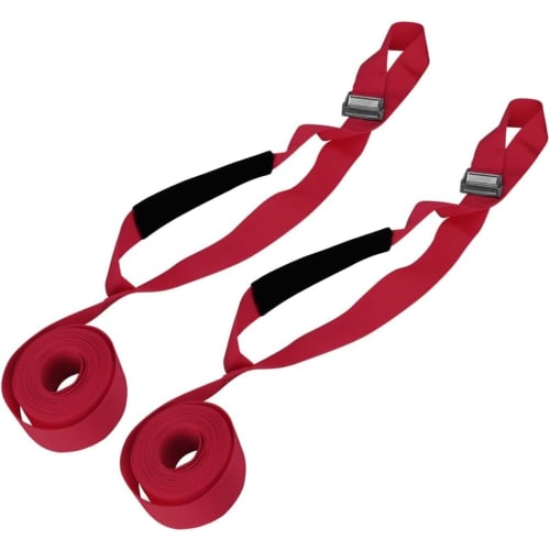 Set of 2 Single-Person Carrying Straps for Moving, Spring Cleaning, Remodeling, Furniture, Appliances, and Cardboard, with a Weight Capacity of Approx
