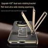 Honor Magic V6 Tech Leather Case with Wristband Stand