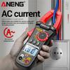 Портативный цифровой клещевой мультиметр-тестер ANENG CM83, 4000 отсчетов, AC DC ток, напряжение, емкость, вольтметр, NCV-датчик, омметр, высокоточный измерительный инструмент