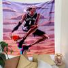San Antonio Spurs Tapestry Wall Hanging, NBA Basketball Logo, Wall Decor for Bedroom Living Room Dorm