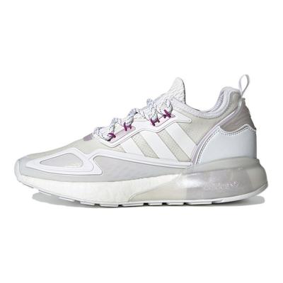 Женские кроссовки ZX 2K Boost White Purple Tint - Белый GX2710