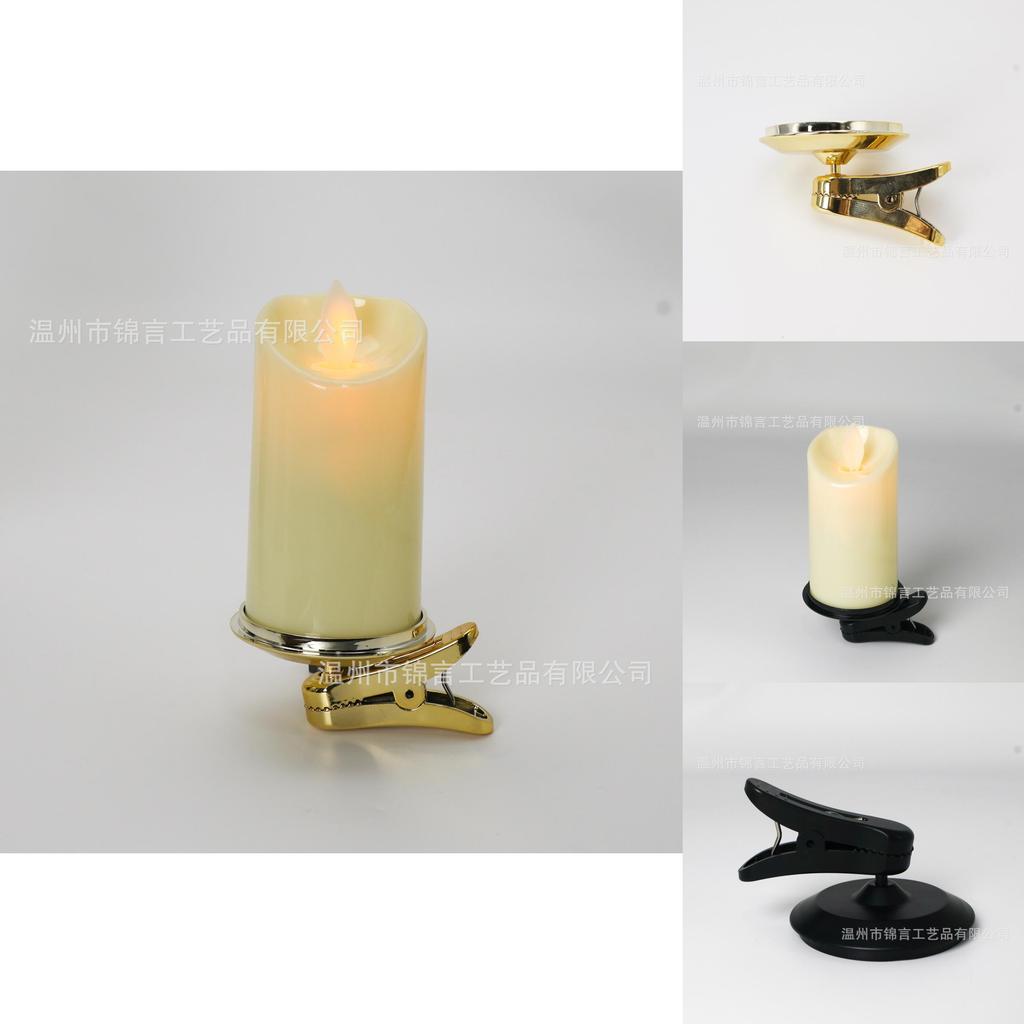 Рождественская елка, зажимные свечи, пластиковые поделки для украшения вечеринок и особых событий