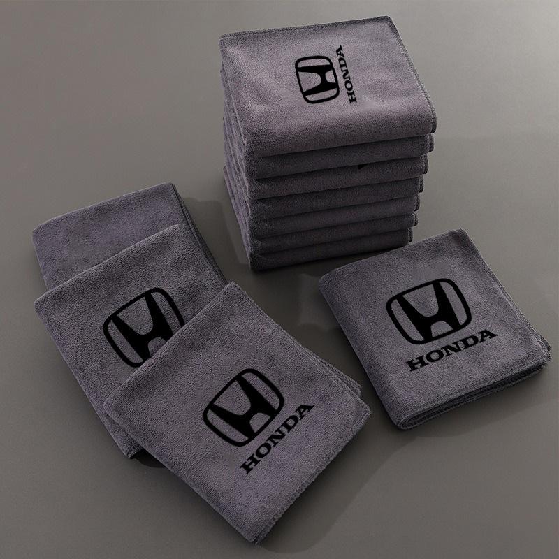 Microfiber Car Wash Towel Drying Cloth Cleaning Tool for Honda Civic Fit Jazz Accord Pilot CRV Odyssey Passport City Shuttle HRV