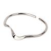 Trendy Fashion Adjustable Arc Bending Girls Opening Bangle Jewelry Simple Bracelet Women Gift